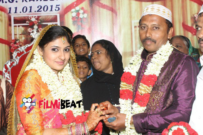 Actress Monica - Malik Wedding