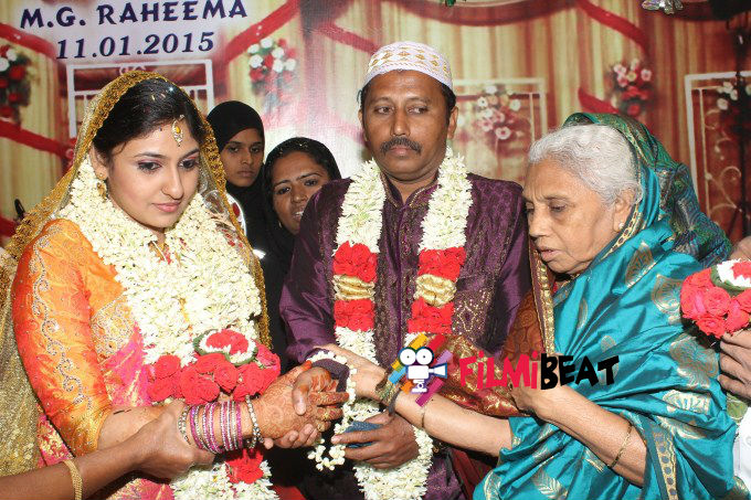 Actress Monica - Malik Wedding
