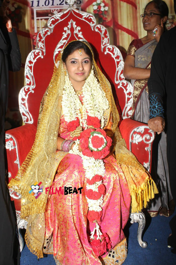 Actress Monica - Malik Wedding