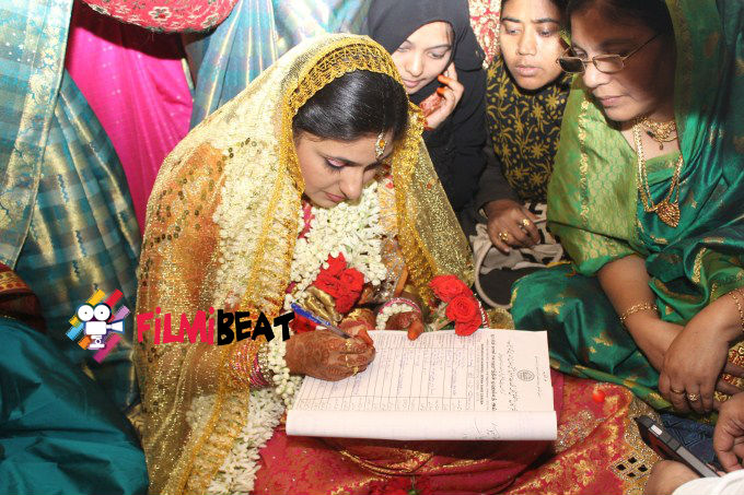 Actress Monica - Malik Wedding