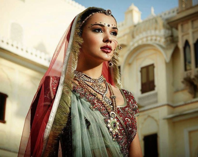Amy Jackson Photoshoot in Bridal Saree