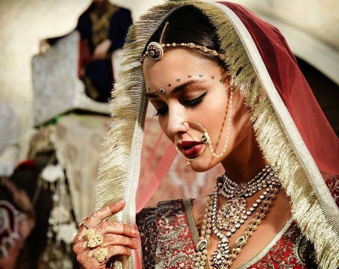 Amy Jackson Photoshoot in Bridal Saree