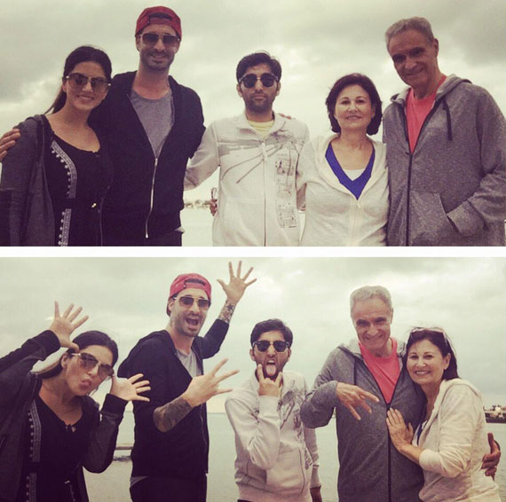 Sunny Leone Romantic Holiday In Mexico