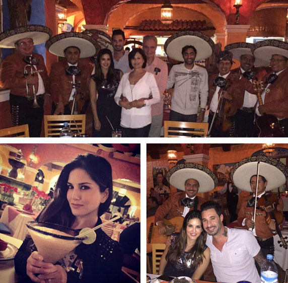 Sunny Leone Romantic Holiday In Mexico