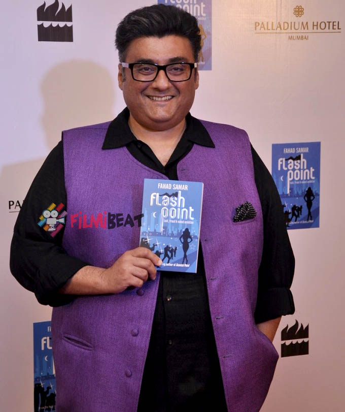 Fahad Samar Launches His Second Novel 'Flash Point'
