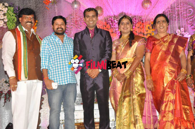 Pratani Rama Krishna Goud's Son Dr Rakesh, Anusha Marriage Reception