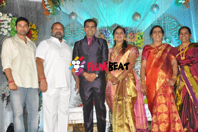 Pratani Rama Krishna Goud's Son Dr Rakesh, Anusha Marriage Reception
