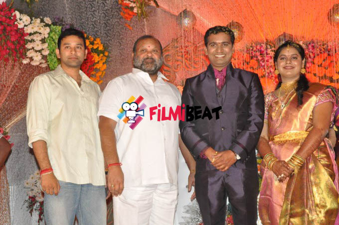 Pratani Rama Krishna Goud's Son Dr Rakesh, Anusha Marriage Reception