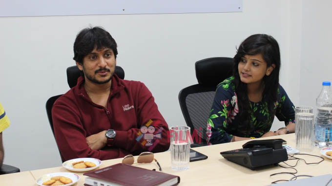 Krishna Leela Film Promotion At Oneindia