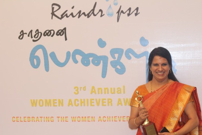 Raindrops Sadhanai Pengal Women's Day Awards 2015