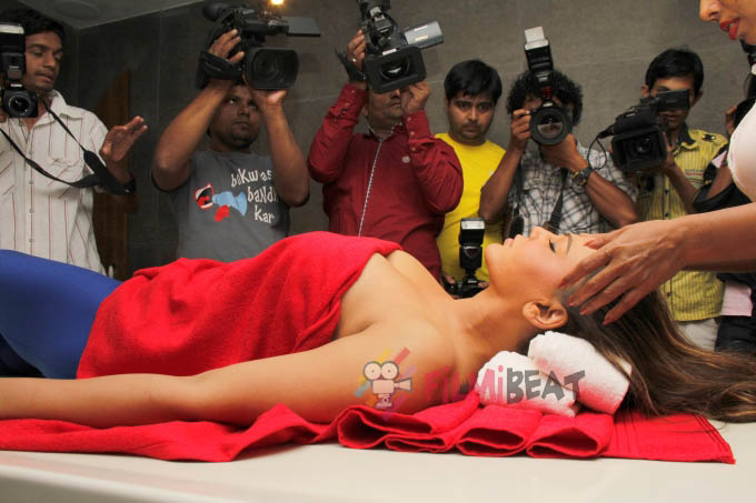 Rakhi Sawant & Other Celebs At The Success Bash Of Charisma Spa