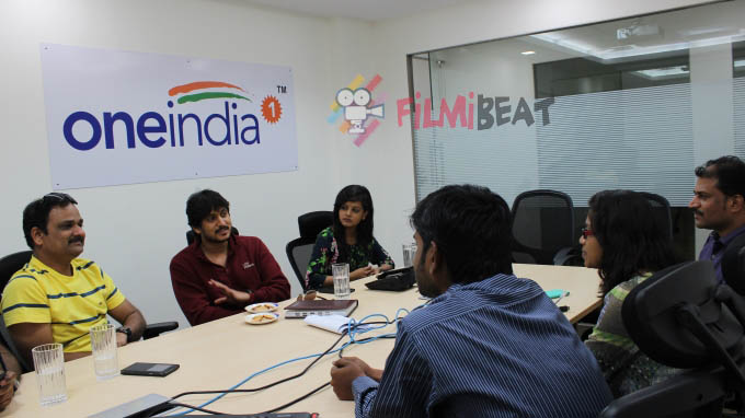 Krishna Leela Film Promotion At Oneindia