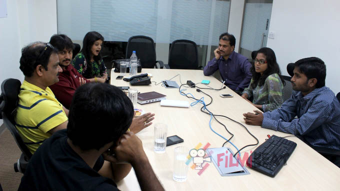 Krishna Leela Film Promotion At Oneindia