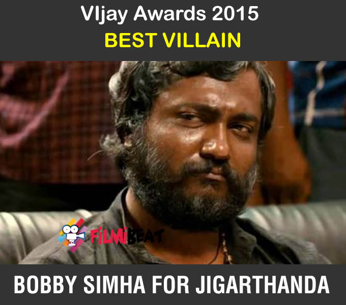 Winner List Of 9th Vijay Awards 2015