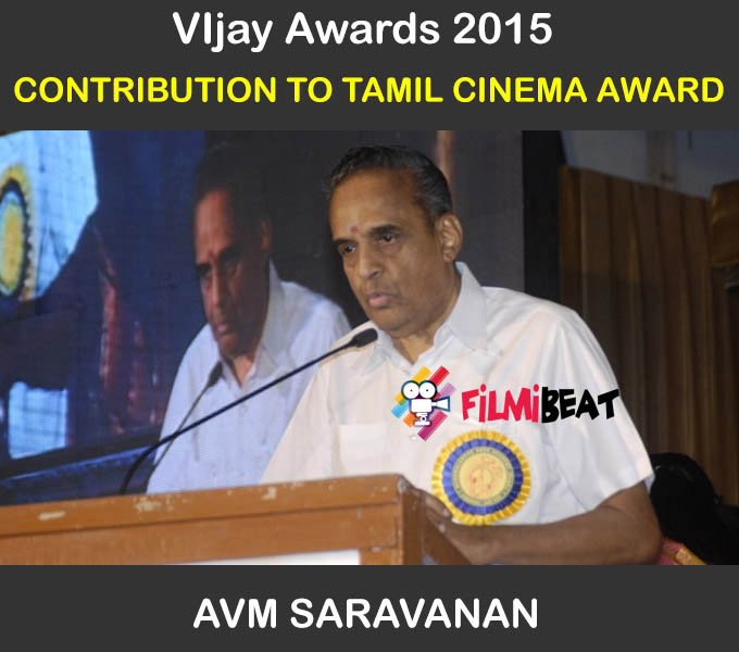 Winner List Of 9th Vijay Awards 2015