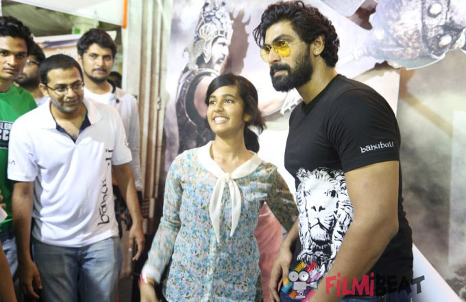 Rana Daggubati And Tamannaah Bhatia At Bangalore Comic Con