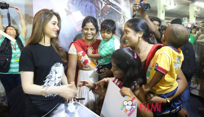 Rana Daggubati And Tamannaah Bhatia At Bangalore Comic Con