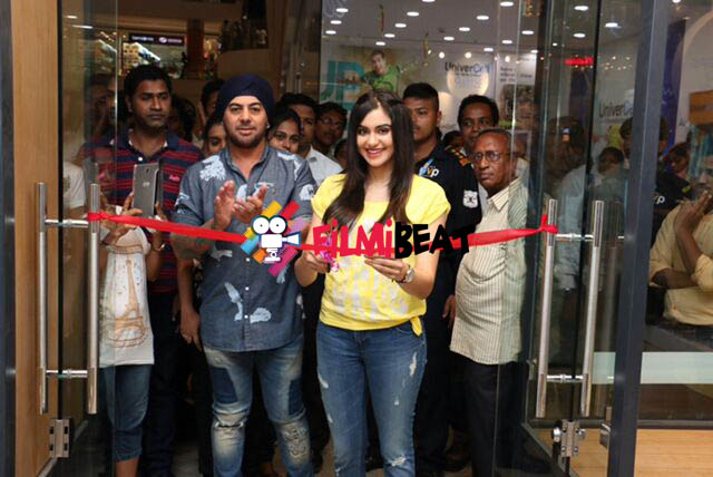 Adah Sharma Launches Calvin Klein Store In Vijayawada