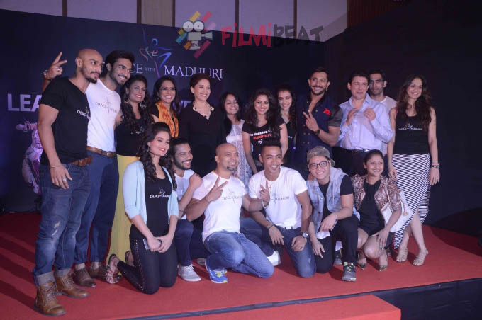 'Dance With Madhuri' Website Launch