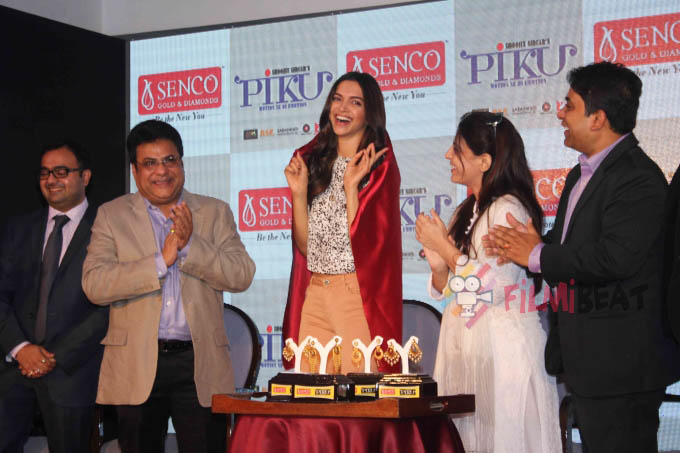 Deepika Padukone Launches The 'Piku' Senco Jewellery Collection