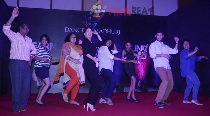 'Dance With Madhuri' Website Launch