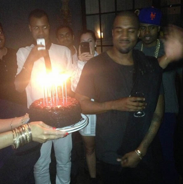 Kanye West Celebrates His Birthday
