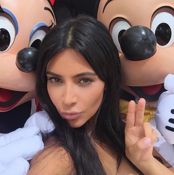 Kim Kardashian Celebrated North West 2nd Birthday At Disneyland