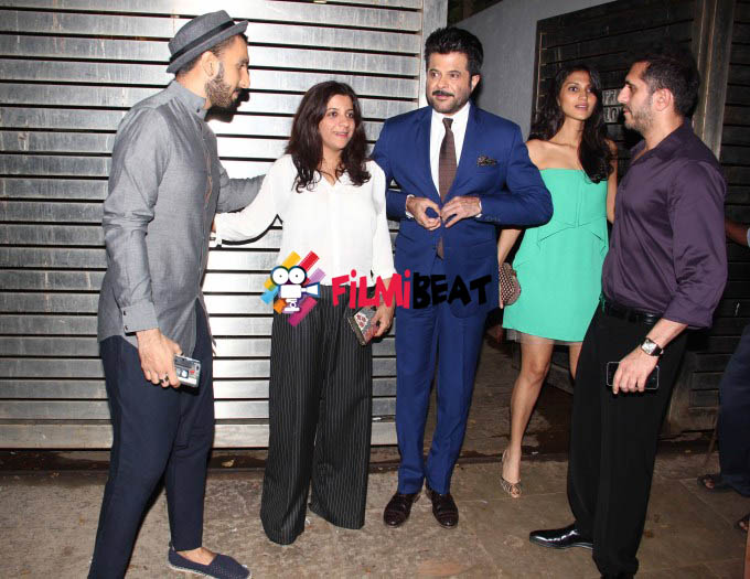 Cast of Dil Dhadakne Do Snapped At Zoya Akhtar's House