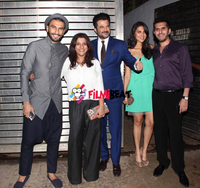 Cast of Dil Dhadakne Do Snapped At Zoya Akhtar's House