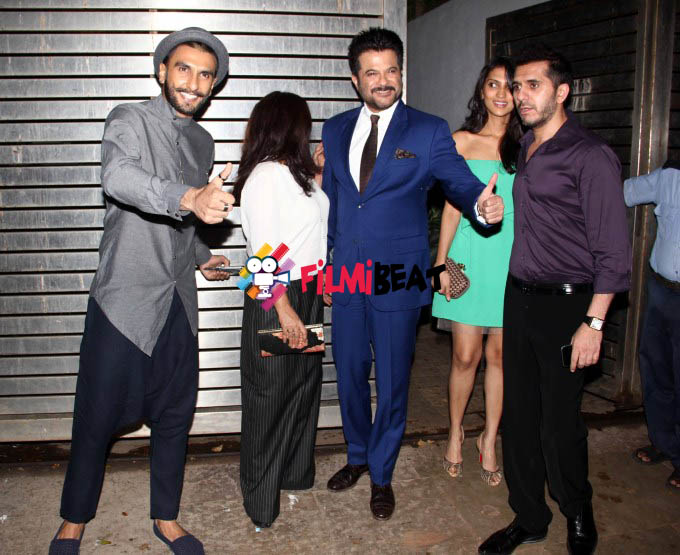 Cast of Dil Dhadakne Do Snapped At Zoya Akhtar's House