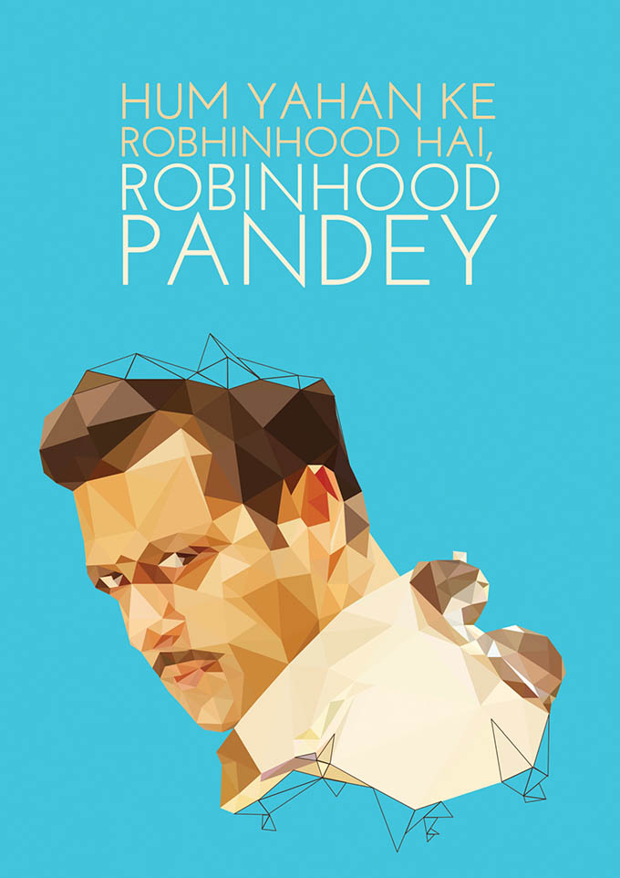 Fan Made Bollywood Illustrations With Famous dialogues