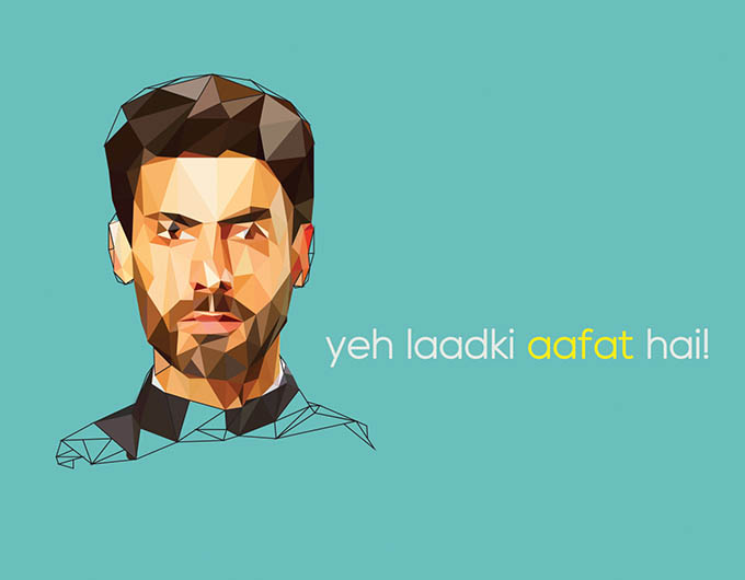 Fan Made Bollywood Illustrations With Famous dialogues