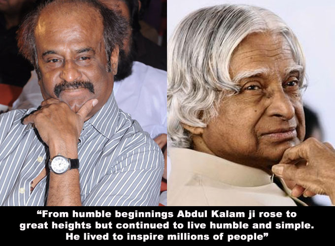 Celebrities Pay Homage To APJ Abdul Kalam