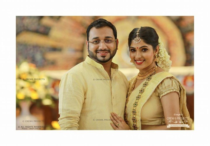 Actress Muktha Bhanu Wedding Reception
