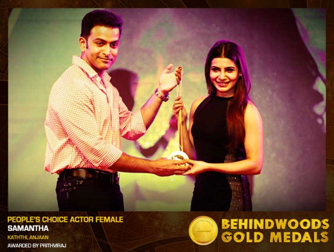 Behindwoods Gold Medals 2014