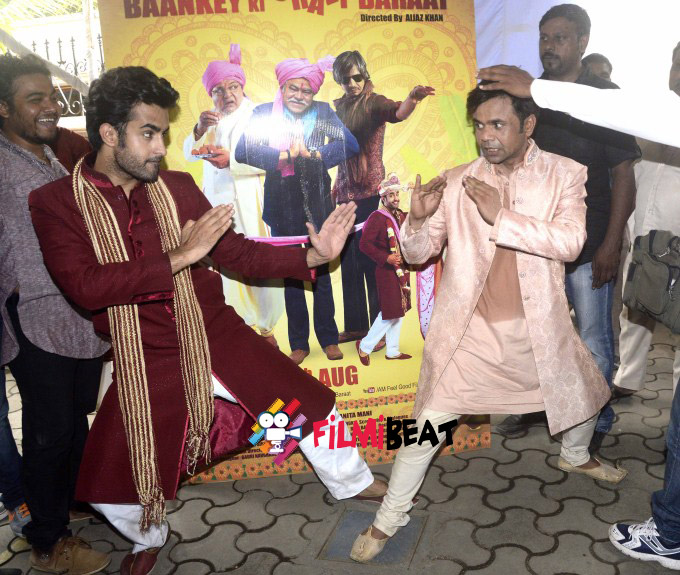 Promotion of film Baankey Ki Crazy Baraat