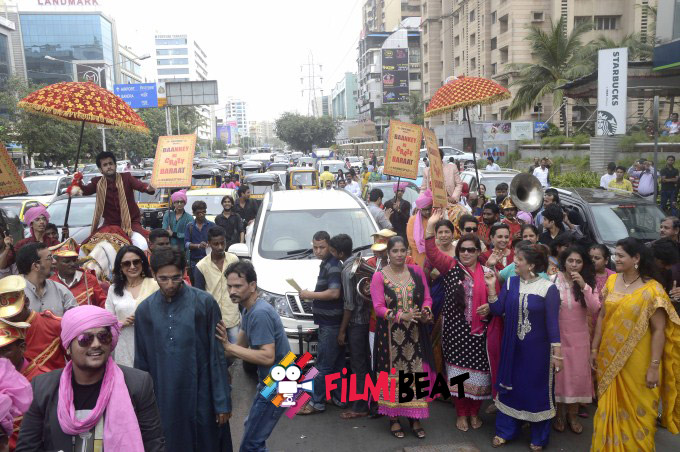 Promotion of film Baankey Ki Crazy Baraat