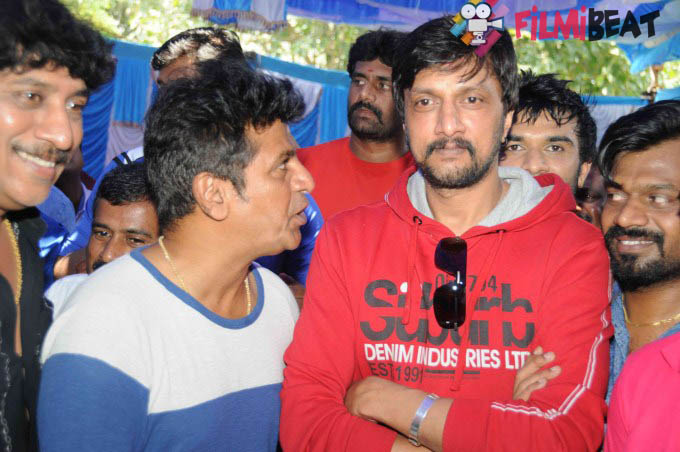 Sudeep, Shivarajkumar & Kumar Govind At Asthitva Movie Launch