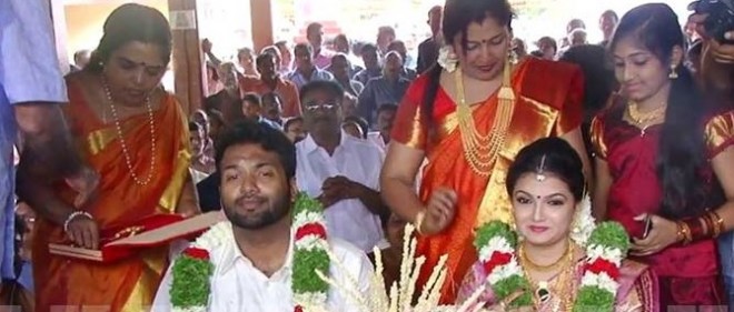 Actresses Saranya Mohan Wedding