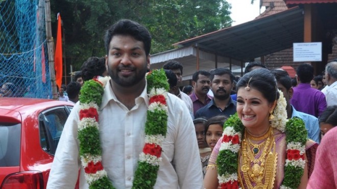Actresses Saranya Mohan Wedding