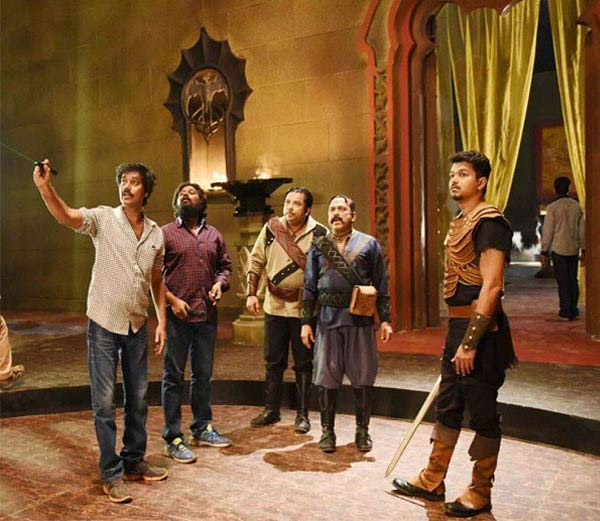 Behind The Scenes of Tamil Movie Puli