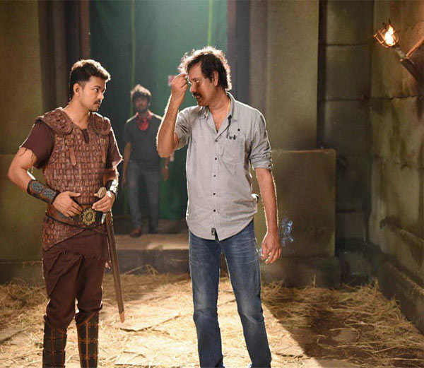 Behind The Scenes of Tamil Movie Puli