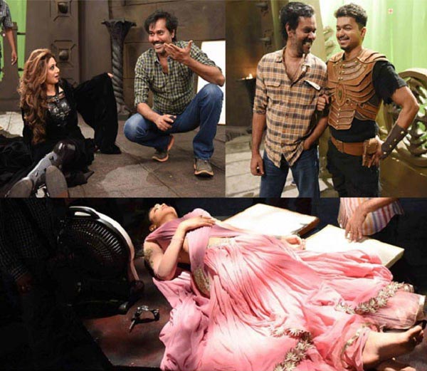 Behind The Scenes of Tamil Movie Puli