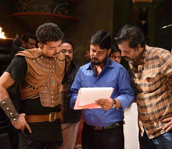 Behind The Scenes of Tamil Movie Puli