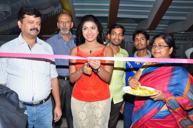Geethanjali At National Silk Expo Launch