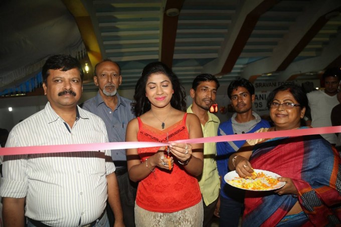 Geethanjali At National Silk Expo Launch