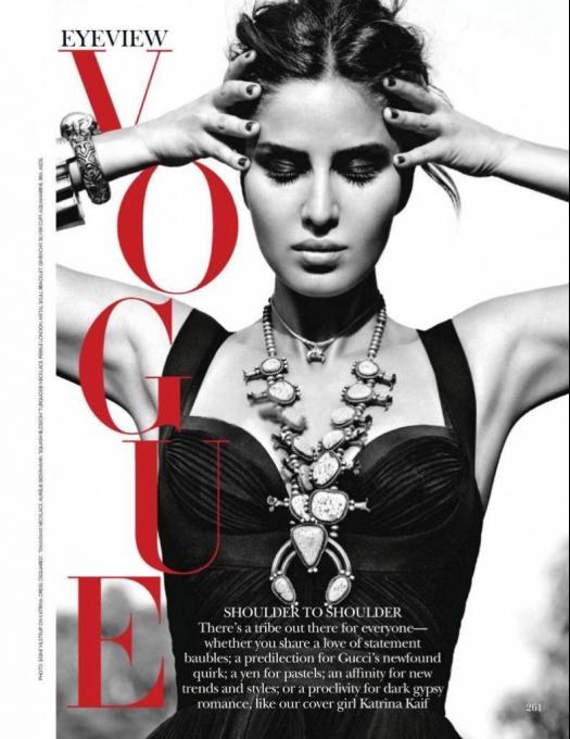 Katrina Kaif On The Cover Of Vogue India September 2015