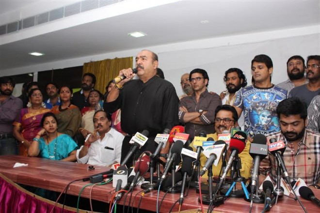 Nadigar Sangam Election Press Meet Stills