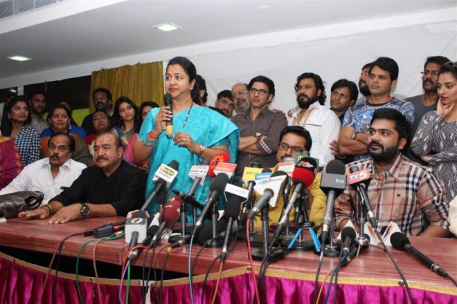 Nadigar Sangam Election Press Meet Stills