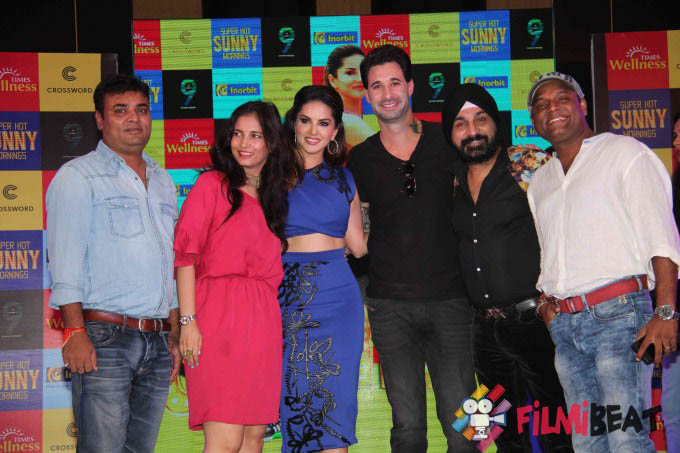 Sunny Leone launches Fitness DVD Super Hot Sunny Mornings